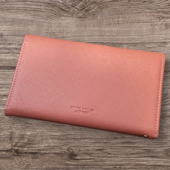 Zoppen RFID Passport Holder Travel Wallet, Mauve Color NEVER USED - Picture 7 of 7